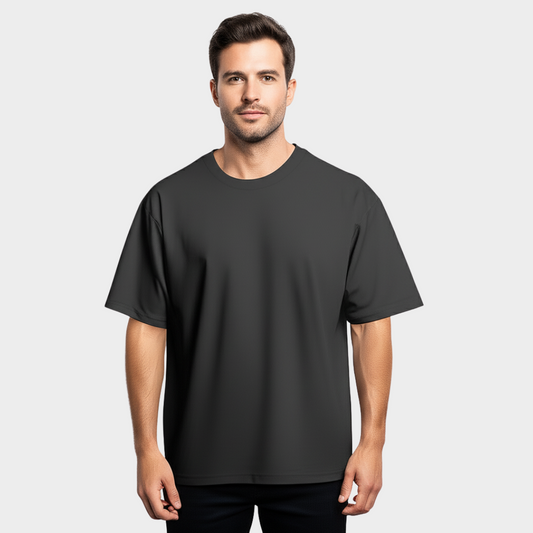GREY UNISEX OVERSIZED TSHIRT