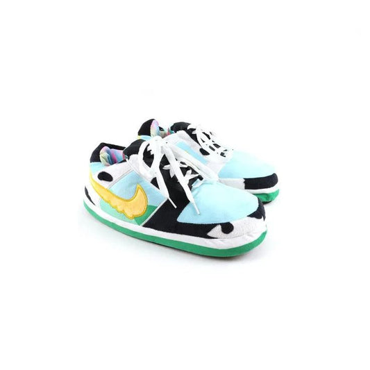 Pastel Pop Dunks High Sneakers - Soft & Stylish Indoor Slippers