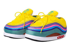 Rainbow High Plush Sneakers- Soft & Stylish Indoor Slippers