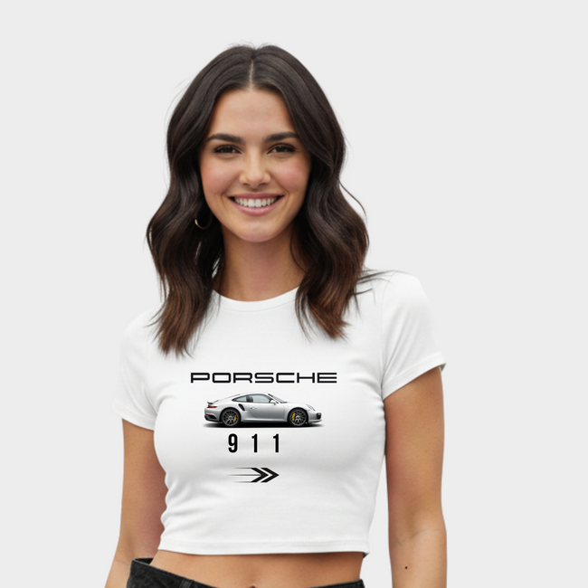 Porsche 911 Baby Tee Main Image