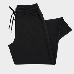 BLACK UNISEX OVERSIZED SWEATPANT