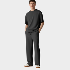 GREY UNISEX OVERSIZED SWEATPANT