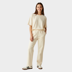 OFF WHITE UNISEX OVERSIZED SWEATPANT