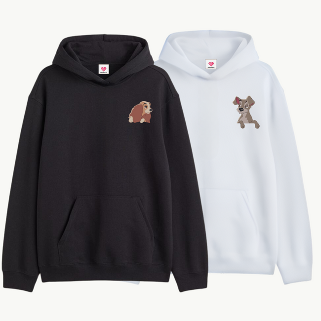 2-Pack : Lady Tramp Couple Hoodies Main Image
