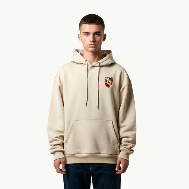 Porsche GT3-RS 911 Beige Hoodie Main Image