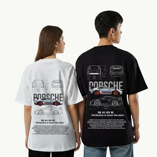 2 Pack : Porsche Perfection Couple T-Shirt Hover Image