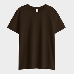 BROWN UNISEX OVERSIZED TSHIRT