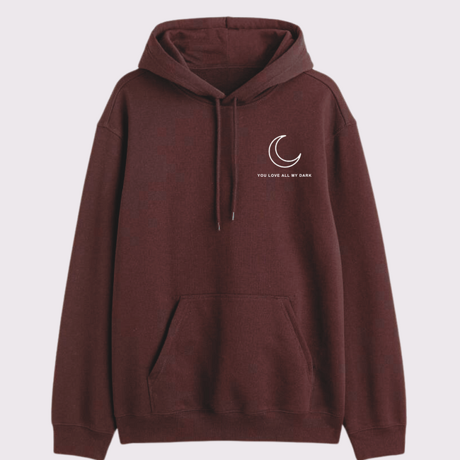2 Pack: Hollow Sun and Moon Couple Hoodies Main Image