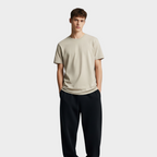 BASIC RELAXED FIT T-SHIRT BEIGE