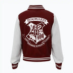 Harry Potter : Maroon Hogwarts Varsity Jacket