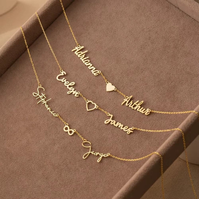 Custom name necklace Hover Image