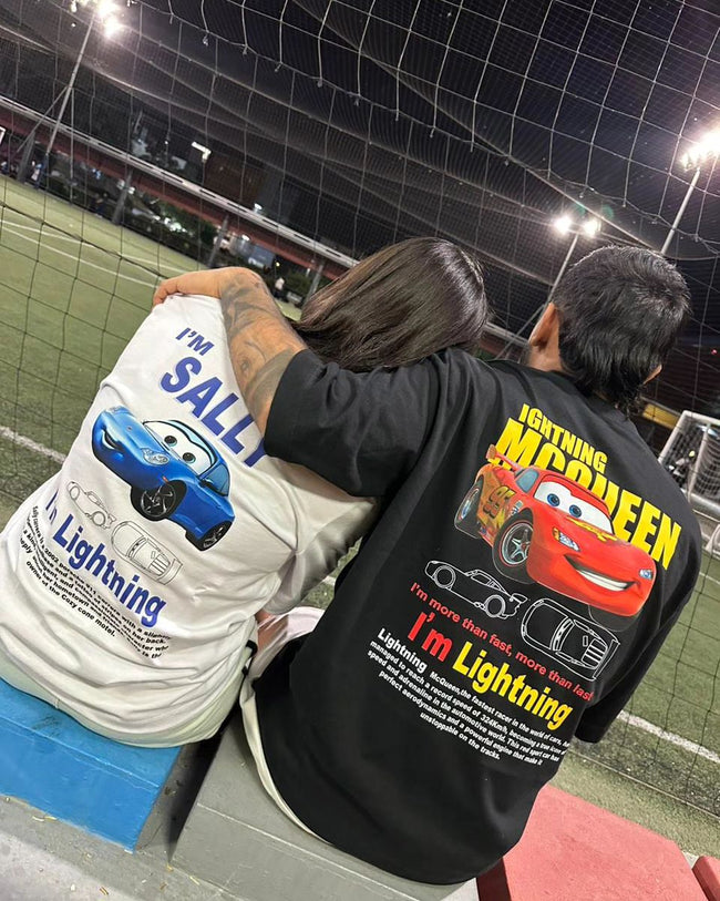 2 Pack : Mcqueen Sally Couple T-Shirt Main Image