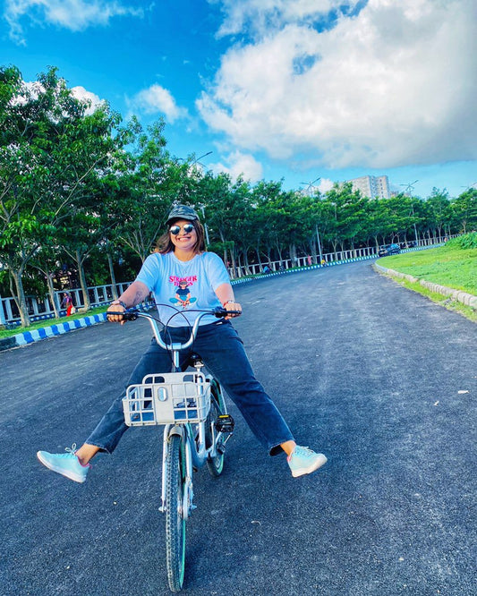 Stranger Things Eleven Printed  White T-Shirt