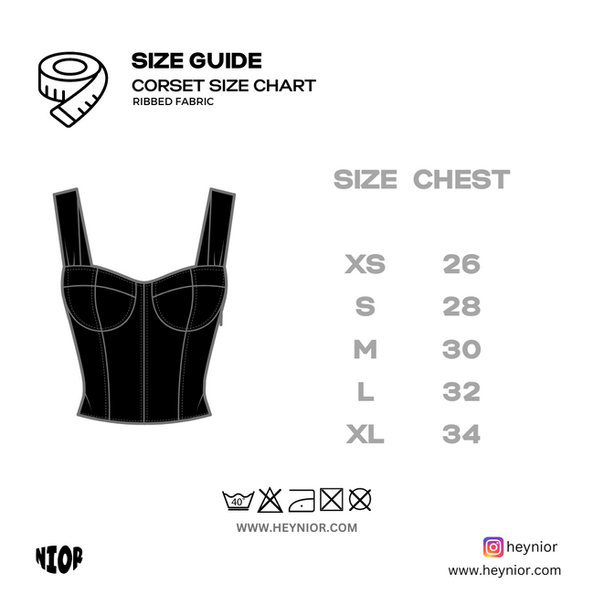 Rib Knit Corset Vest Top in White Main Image