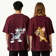 2 Pack : Tom & Jerry Mocking Couple T-Shirt