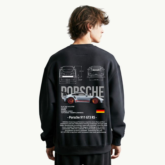 Porsche GT3-RS 911 Streetwear Sweatshirt Hover Image