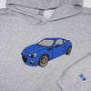 Custom Embroidery Car Unisex Hoodie