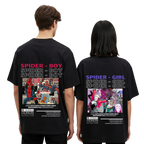 2 Pack : SpiderGirl And SpiderBoy Couple T-Shirt